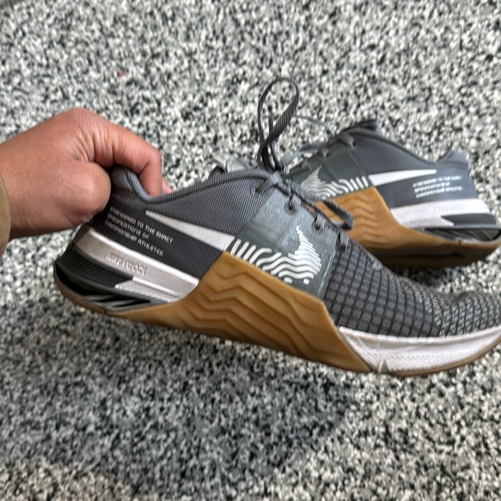 Nike Metcon 8 Low Mens Running Gym Shoes Gray DO9328-002 NEW Multi Sz